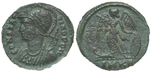 2933 Cyzicus Mysia Constantinus I AE