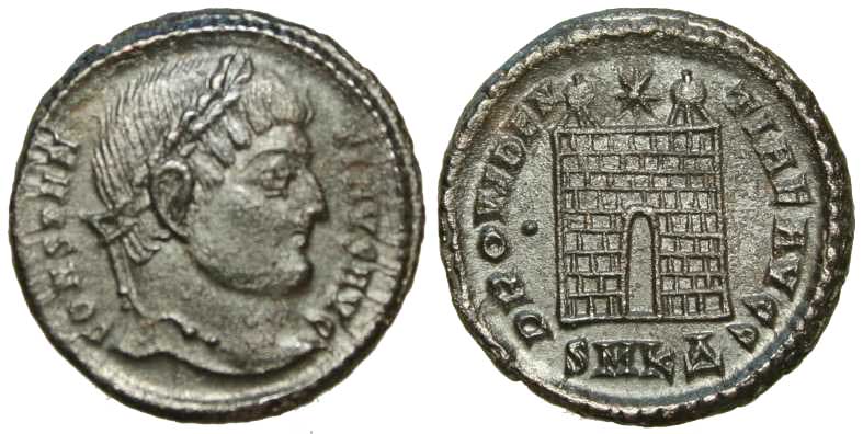 3089 Cyzicus Mysia Constantinus I AE