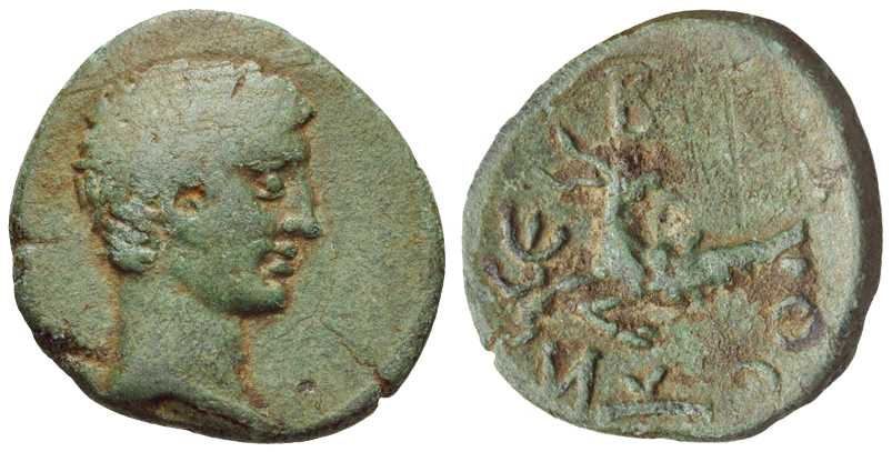 3621 Cyzicus Mysia Augustus AE