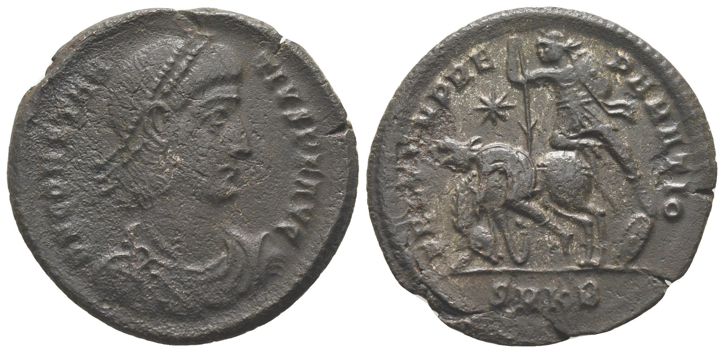 v5661 Cyzicus Mysia Constantius II AE