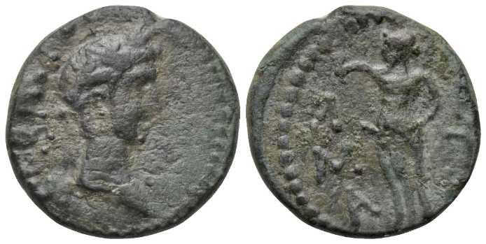 5638 Lampsacus Mysia Augustus AE