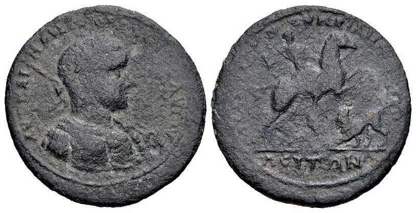 v4355 Miletopolis Mysia Gordianus III AE