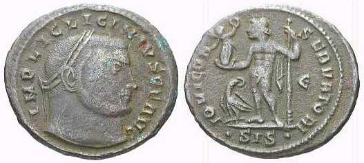 1021 Siscia Paeonia (Pannonia) Licinius I AE