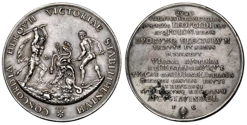 v2636 Habsburg 1683 Relief of Vienna