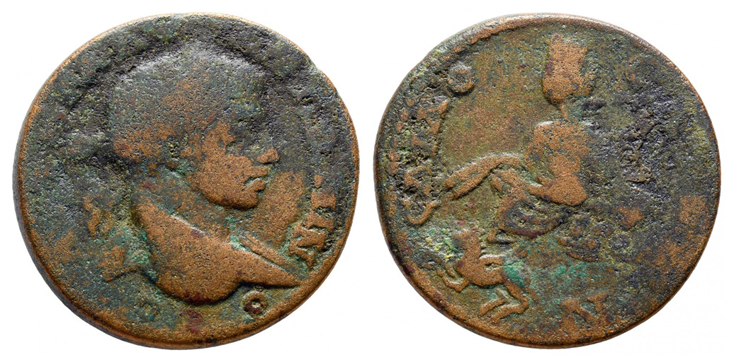 7218 Samosata Commagene Elagabalus AE