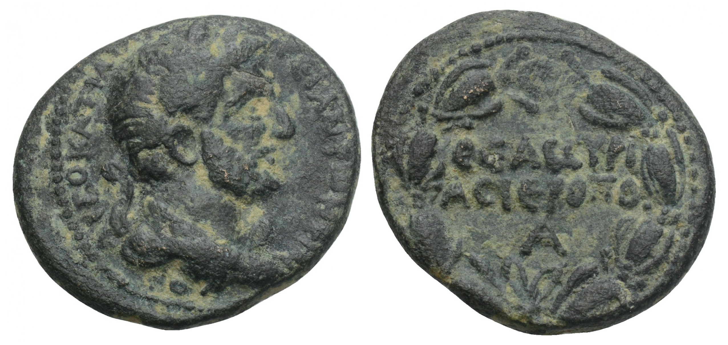 7365 Hieropolis Cyrrhestrica Syria Hadrianus AE