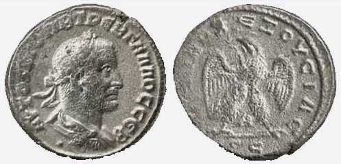 1609 Antiochia ad Orondem Philippus I Tetradrachm AR
