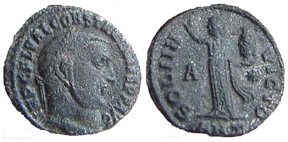 1763 Antiochia ad Orondem Constantinus I Imperium Romanum AE