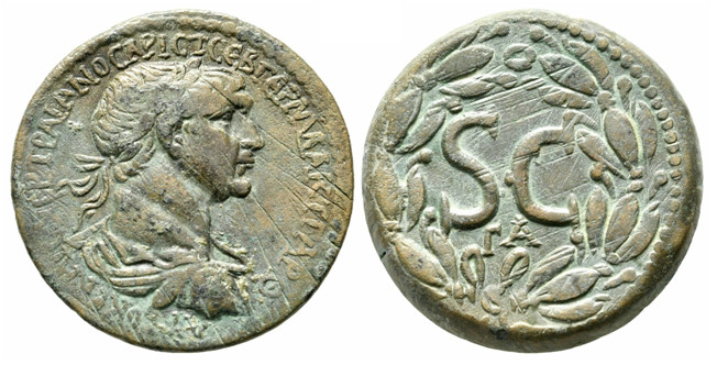 6820 Antiochia Seleucis & Pieria Traianus AE