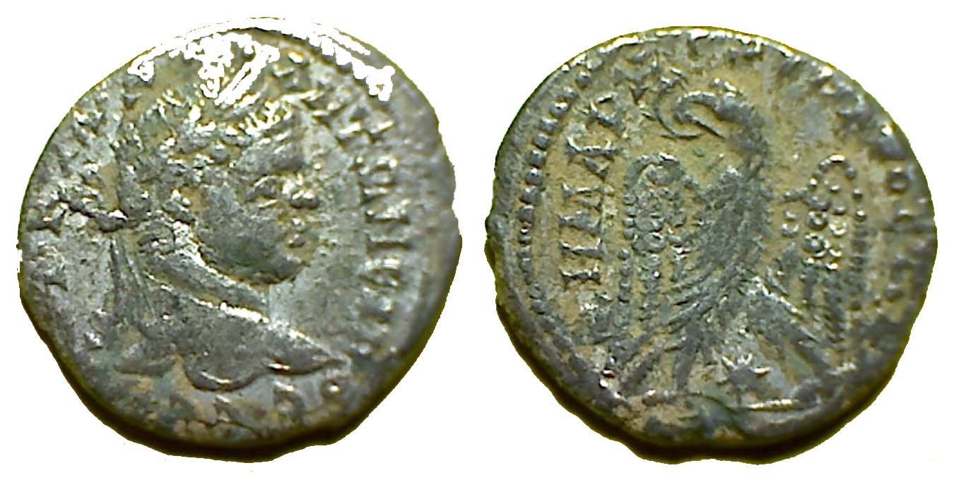 6936 Antiochia ad Orondem Elagabalus Tetradrachm AR