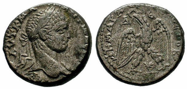 7008 Antiochia ad Orondem Elagabalus Tetradrachm AR