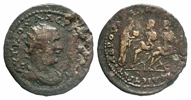 7114 Mopsus Cilicia Valerianus I AE