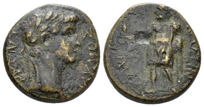 6334 Aezanis Phrygia Claudius AE