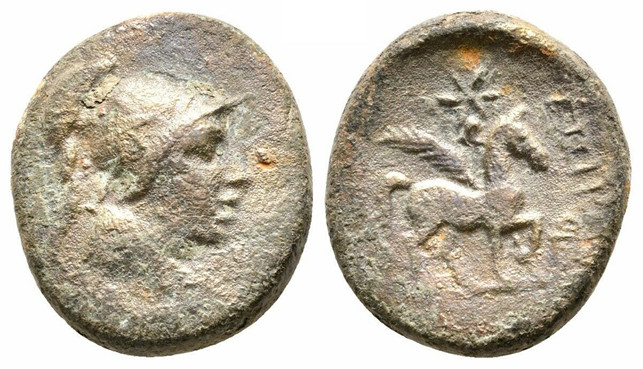 7062 Aezanis/Epiktitus Phrygia AE