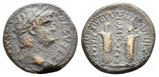 6986 Laodicea ad Lycum Phrygia Nero AE