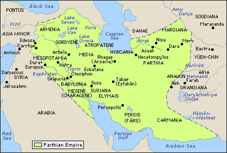 120 BC Parthian Empire