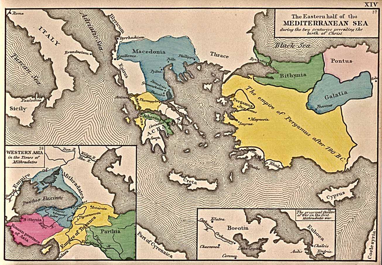 200-0 BC Hellenistic World