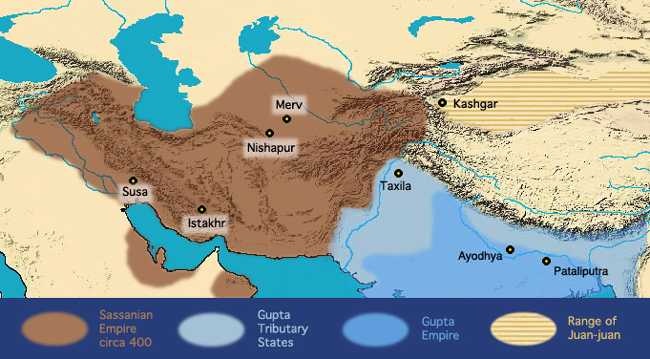 400 AD Sassanian Empire