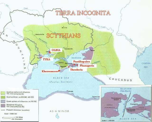 700 BC - 200 AD Scythia