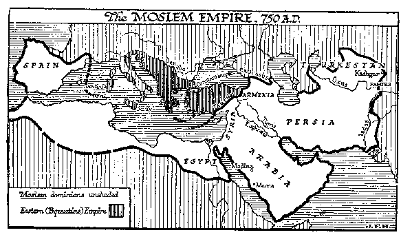 750 AD Islamic World Wells