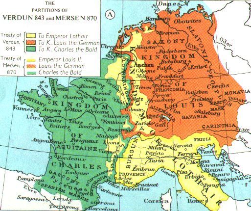 843-870 AD The Carolingian Empire