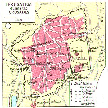 1100-1160 AD Jerusalem