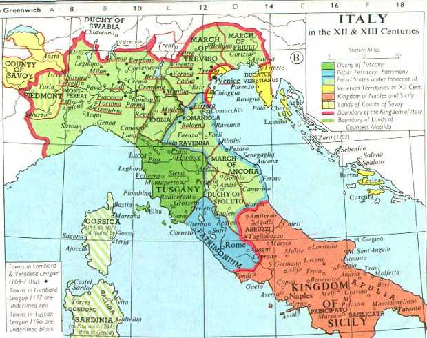 1100-1300 AD Italy