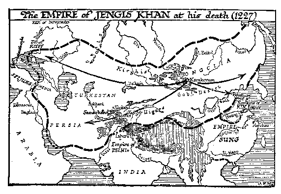 1227-1227 The Mongol Empire of Jengis Khan