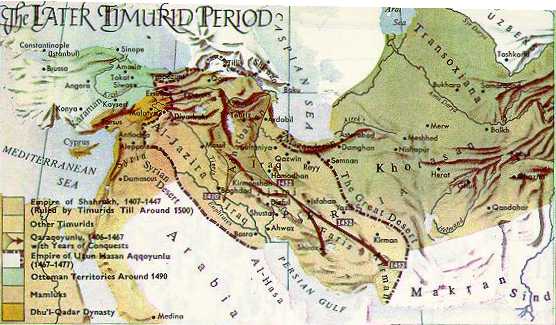 1407-1500 AD Timurid Persia