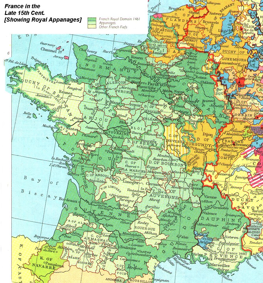 1461 AD France